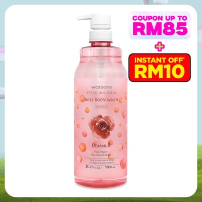 WATSONS Botanical Body Wash Rose 1L