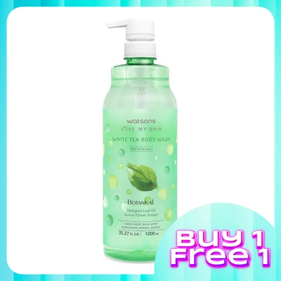 WATSONS Botanical Body Wash White Tea 1L