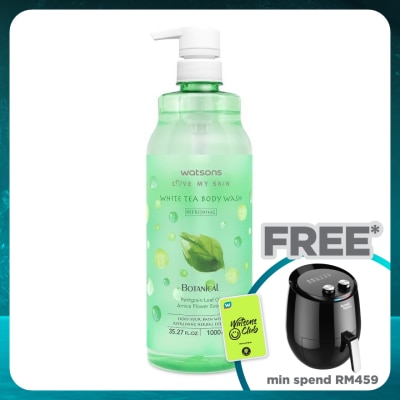 WATSONS Botanical Body Wash White Tea 1L