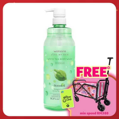WATSONS Botanical Body Wash White Tea 1L