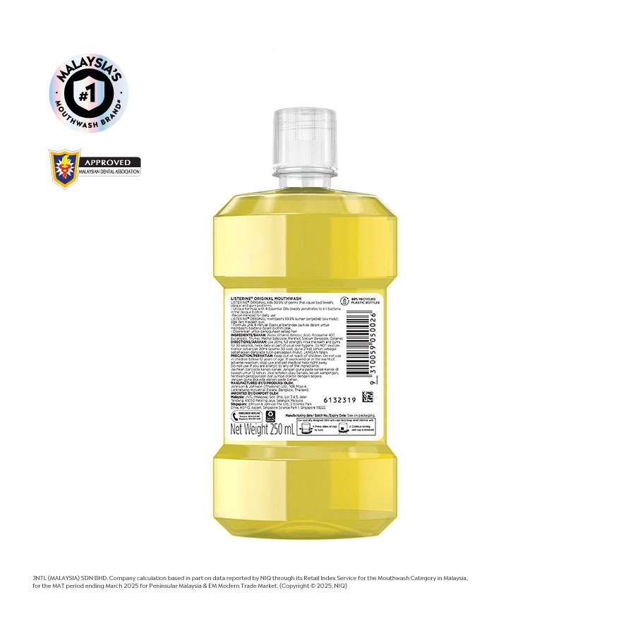 Listerine Original 250ml image