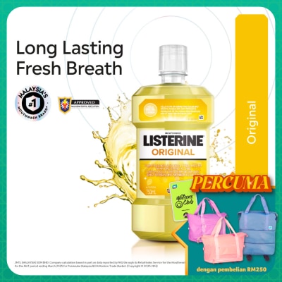 LISTERINE Listerine Original Mouth Rinse 750ml