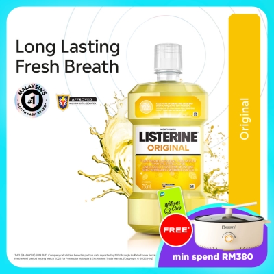 LISTERINE - Listerine Original Mouth Rinse 750ml image
