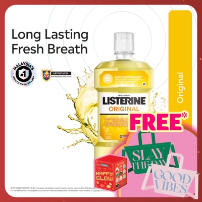 LISTERINE Listerine Original Mouth Rinse 750ml