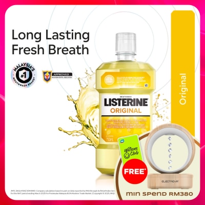 LISTERINE - Listerine Original Mouth Rinse 750ml