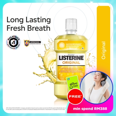 LISTERINE - Listerine Original Mouth Rinse 750ml