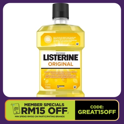 LISTERINE Listerine Original Mouth Rinse 750ml