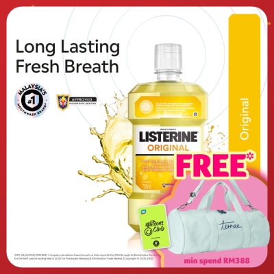 LISTERINE Listerine Original Mouth Rinse 750ml