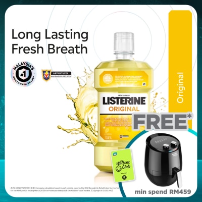 LISTERINE Listerine Original Mouth Rinse 750ml