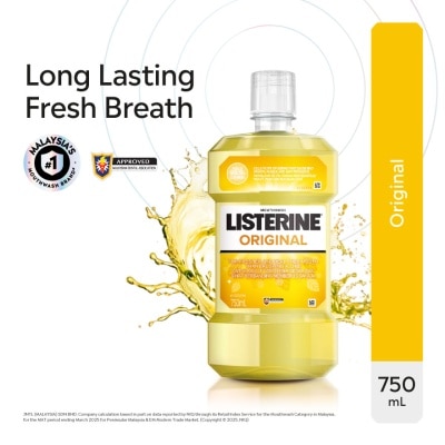 LISTERINE Listerine Original Mouth Rinse 750ml