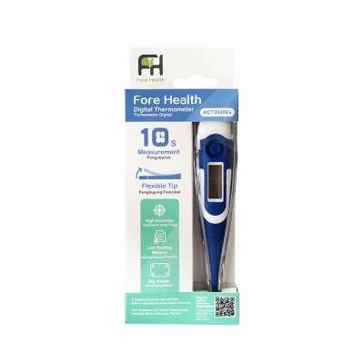 FOREHEALTH ACT3020EX Rapid 10s Digital Thermometer 1s