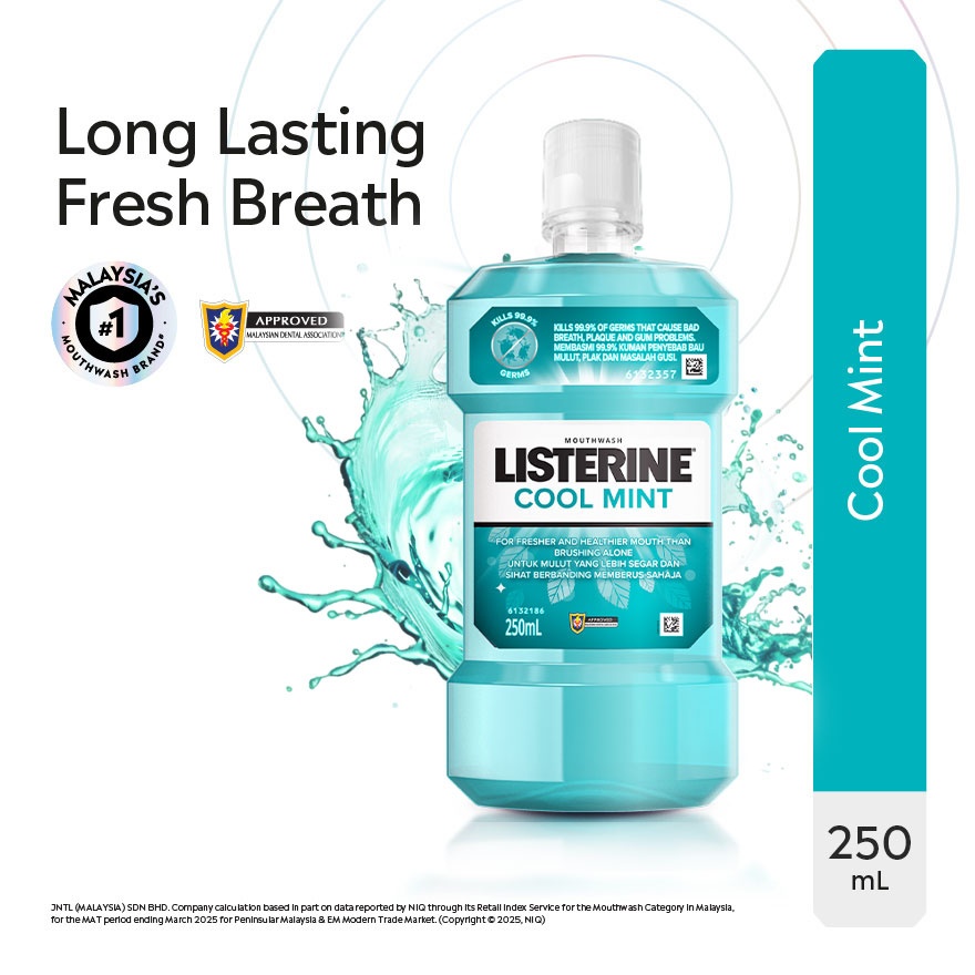 Listerine Cool Mint 250ml image