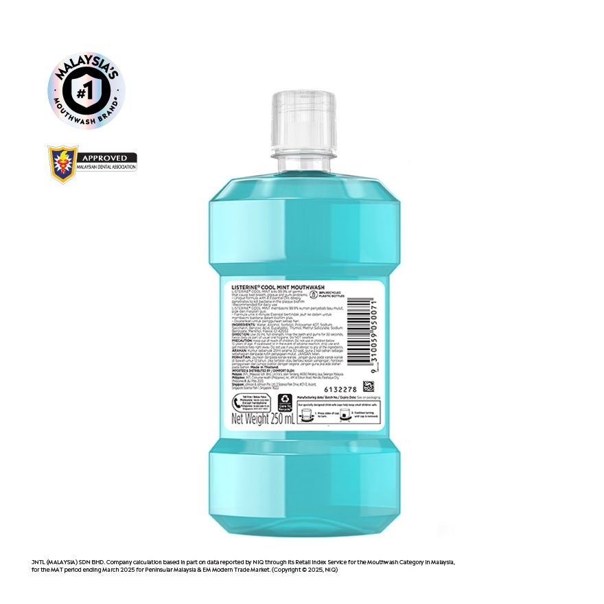 Listerine Cool Mint 250ml