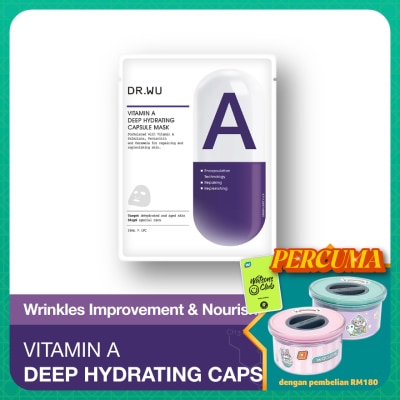 DR. WU Deep Hydrating Capsule Mask With Vitamin A 4s