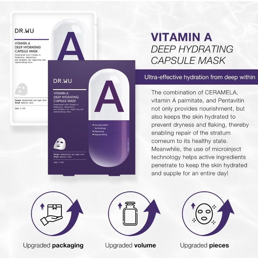 Deep Hydrating Capsule Mask With Vitamin A 4s