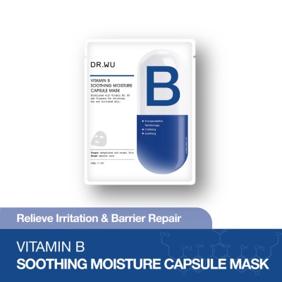 DR. WU - Soothing Moisture Capsule Mask With Vitamin B 4s image