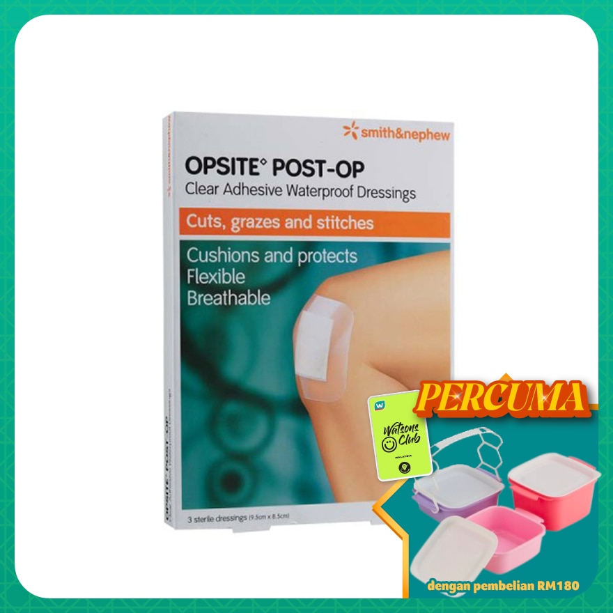 Opsite Post-Op Waterproof Dressings