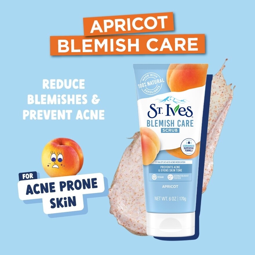 Apricot Scrub Blemish & Blackhead Control 170g