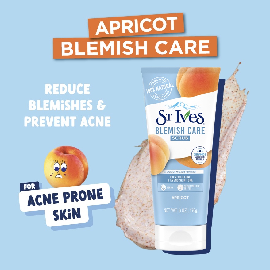 Apricot Scrub Blemish & Blackhead Control 170g image