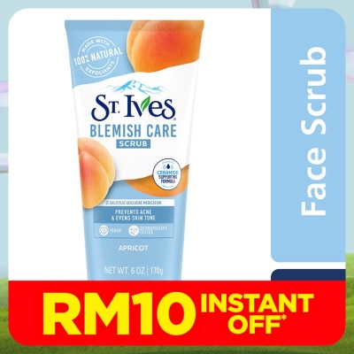 ST IVES Apricot Scrub Blemish & Blackhead Control 170g