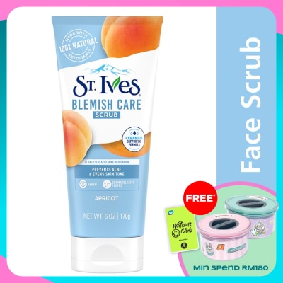 ST IVES Apricot Scrub Blemish & Blackhead Control 170g