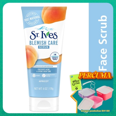 ST IVES - Apricot Scrub Blemish & Blackhead Control 170g