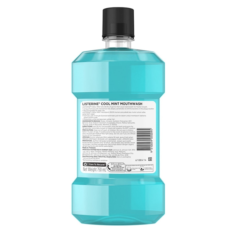 Listerine Cool Mint 750ml