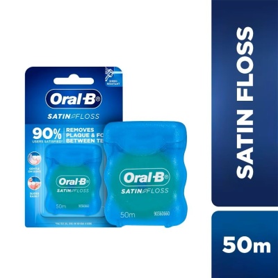 ORAL-B - Satin Tape Dental Floss Mint 50m image