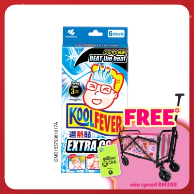 KOOLFEVER Kool Fever Extra Cool 6 sheets