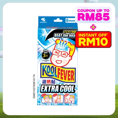 KOOLFEVER Kool Fever Extra Cool 6 sheets