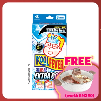 KOOLFEVER Kool Fever Extra Cool 6 sheets