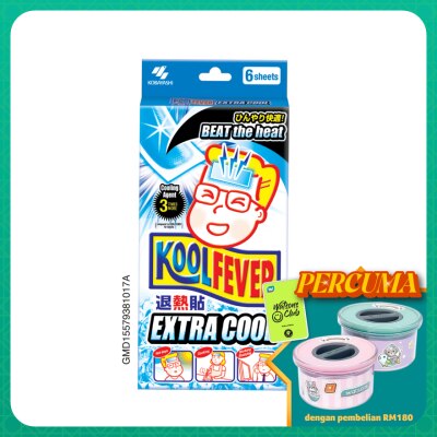 KOOLFEVER Kool Fever Extra Cool 6 sheets