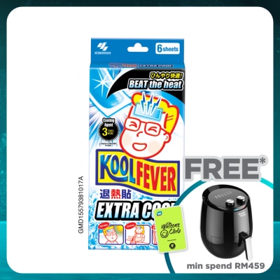 KOOLFEVER Kool Fever Extra Cool 6 sheets
