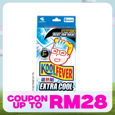 KOOLFEVER Kool Fever Extra Cool 6 sheets
