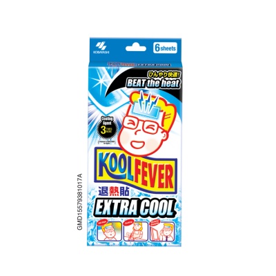 KOOLFEVER - Kool Fever Extra Cool 6 sheets image