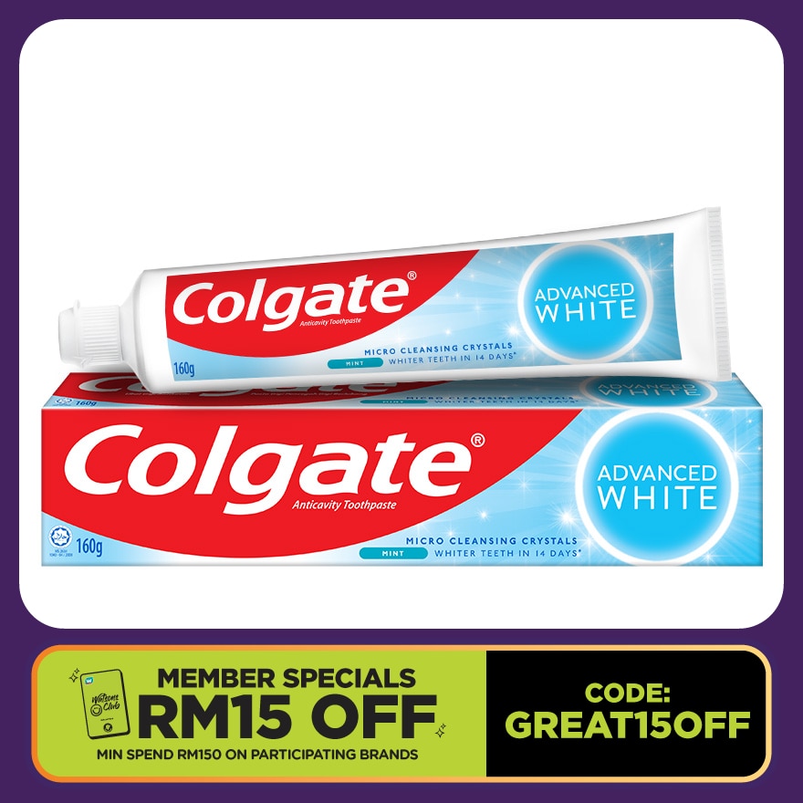 Advanced White Whitening Toothpaste 160g