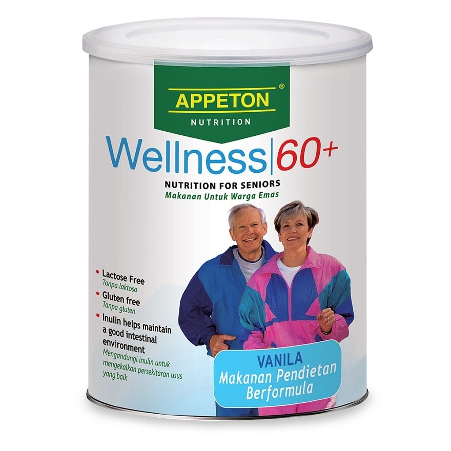 Wellness 60 Plus in Vanilla Flavors 900g