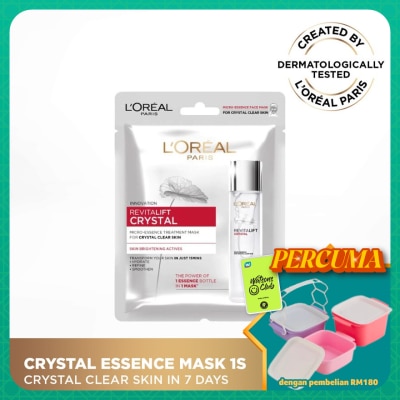 L'OREAL PARIS SKIN CARE - Crystal Essence Treatment Mask 1S