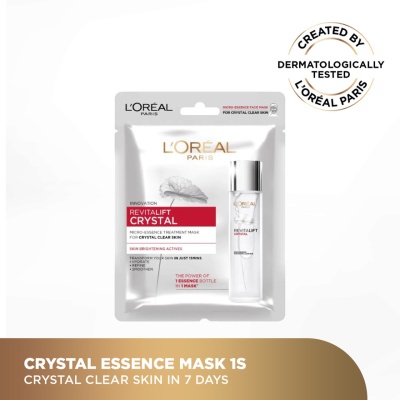 L'OREAL PARIS SKIN CARE Crystal Essence Treatment Mask 1S image