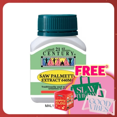 21ST CENTURY Saw Palmetto Extract 640mg 30's