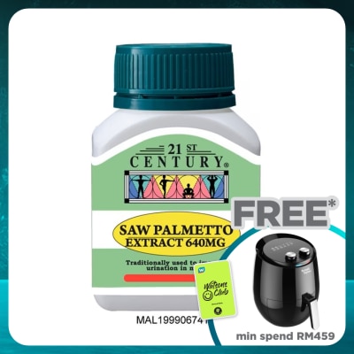 21ST CENTURY Saw Palmetto Extract 640mg 30's