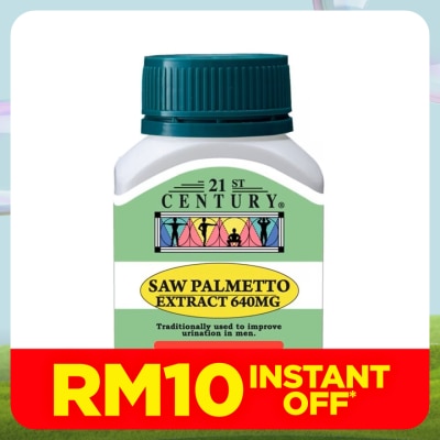 21ST CENTURY Saw Palmetto Extract 640mg 30's