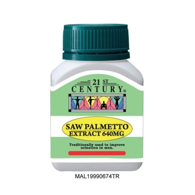 21ST CENTURY Saw Palmetto Extract 640mg 30's