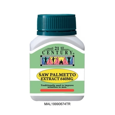 21ST CENTURY Saw Palmetto Extract 640mg 30's