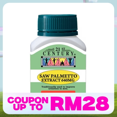 21ST CENTURY Saw Palmetto Extract 640mg 30's