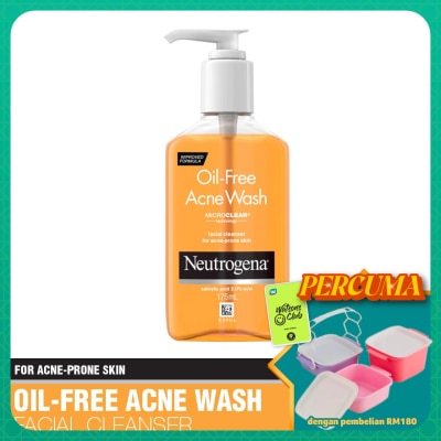 NEUTROGENA - Oil-Free Acne Wash 175ml