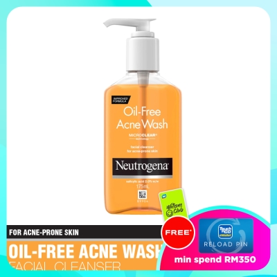 NEUTROGENA Oil Free Acne Wash 175ml image