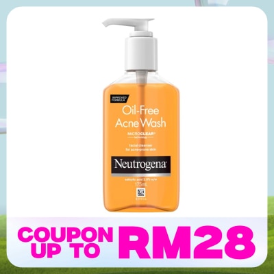 NEUTROGENA Oil-Free Acne Wash 175ml