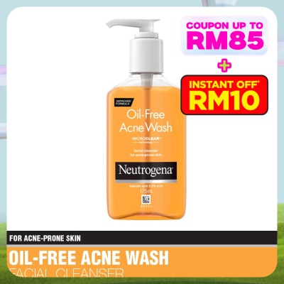 NEUTROGENA Oil-Free Acne Wash 175ml