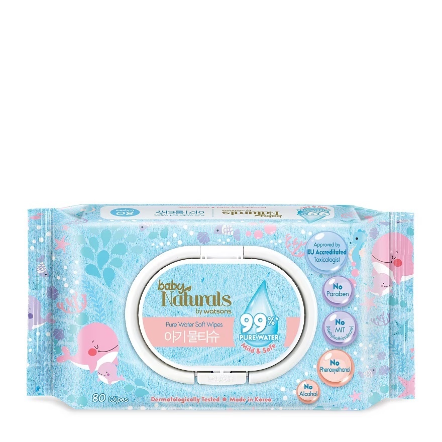 Baby Naturals by Watsons Pure Water Wipes image